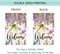 Spring Summer Flower House Flag Wisteria Dragonfly Floral Welcome House Flag Burlap Double Sided Vertical Seasonal Farmhouse Wedding Yard Outdoor Decoration 28 x 40 Inch (Large)